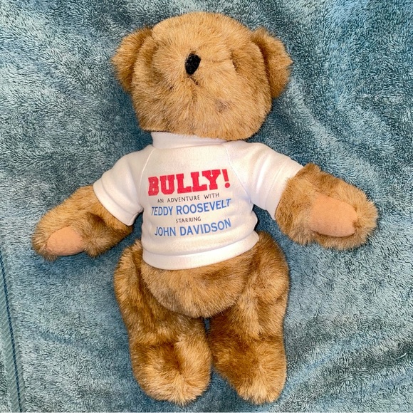 RARE ‘90s John Davidson signed collectible teddy bear, pristine condition - Picture 4 of 6